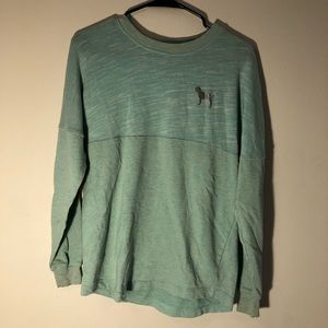 Victoria secret pink pullover sweatshirt boxy xs